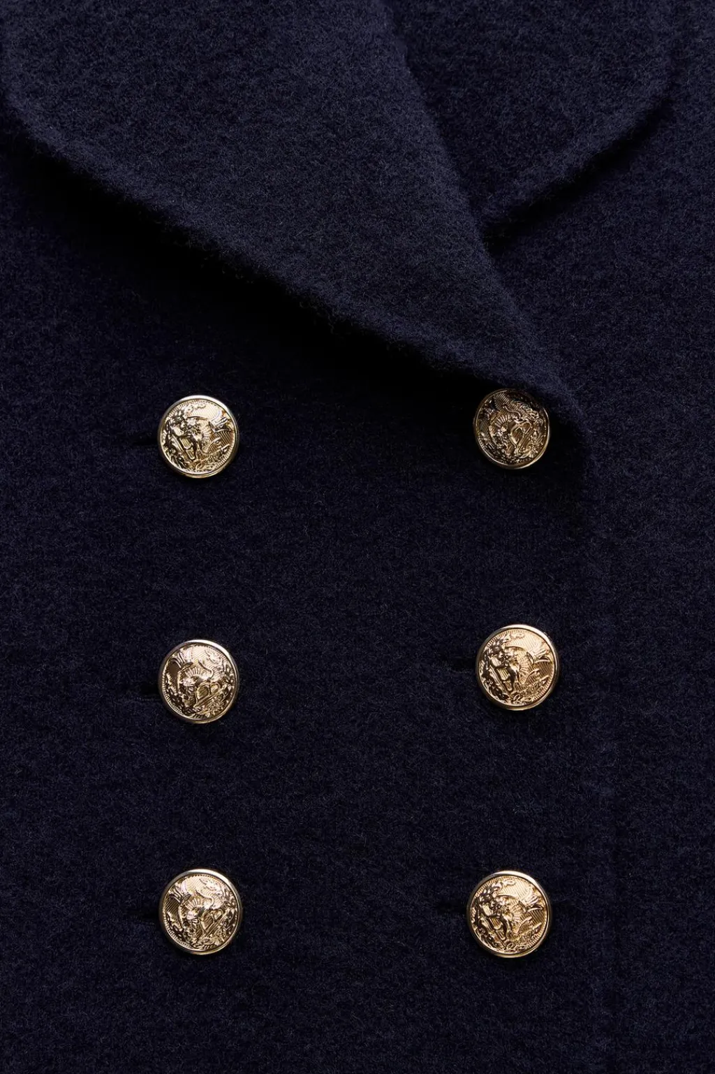 Clearance CHAQUETA CRUZADA 100% LANA Mujer Cárdigan / Jerséis|Punto