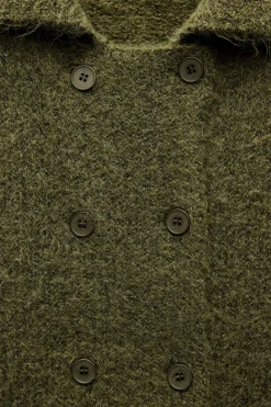 Discount CHAQUETA CRUZADA PUNTO Mujer Cárdigan / Jerséis|Punto