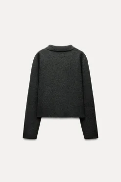 Sale CHAQUETA CRUZADA PUNTO Mujer Cárdigan / Jerséis|Punto