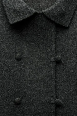 Sale CHAQUETA CRUZADA PUNTO Mujer Cárdigan / Jerséis|Punto