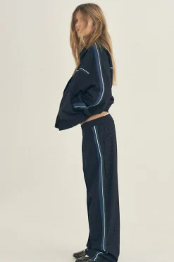 New CHAQUETA CUADROS BANDAS Mujer Chaquetas / Cazadoras