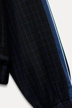 New CHAQUETA CUADROS BANDAS Mujer Chaquetas / Cazadoras