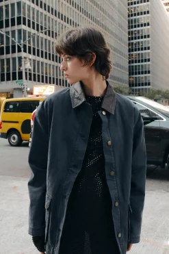 Sale CHAQUETA CUELLO CONTRASTE ZW COLLECTION Mujer Chaquetas / Cazadoras