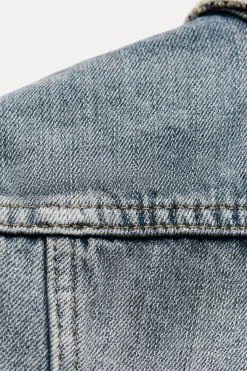 Best CHAQUETA DENIM LAVADA ZW COLLECTION Mujer Chaquetas / Cazadoras