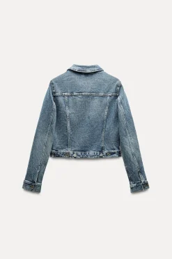 Fashion CHAQUETA DENIM TRF Mujer Chaquetas / Cazadoras