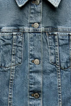 Fashion CHAQUETA DENIM TRF Mujer Chaquetas / Cazadoras