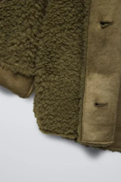 Niños ZARA 6 - 14 Años·Abrigos<CHAQUETA DOBLE FAZ BORREGUILLO