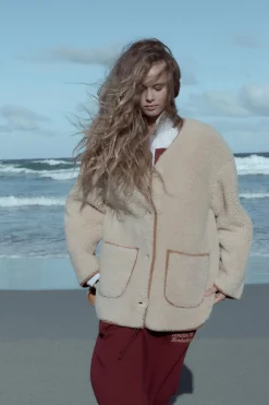 Best CHAQUETA DOBLE FAZ BORREGUILLO Mujer Chaquetas / Cazadoras