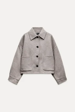 Outlet CHAQUETA DOBLE FAZ CON LANA ZW COLLECTION Mujer Chaquetas / Cazadoras