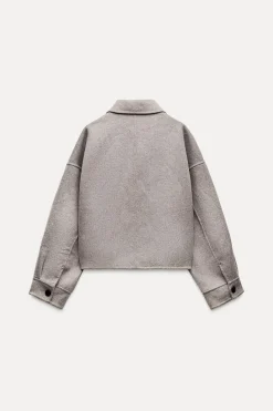 Outlet CHAQUETA DOBLE FAZ CON LANA ZW COLLECTION Mujer Chaquetas / Cazadoras