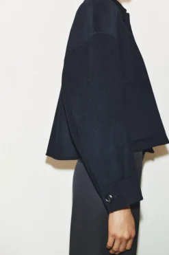 Sale CHAQUETA DOBLE FAZ MEZCLA LANA ZW COLLECTION Mujer Chaquetas / Cazadoras