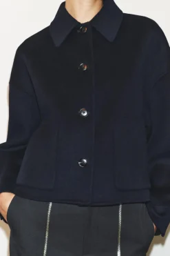 Sale CHAQUETA DOBLE FAZ MEZCLA LANA ZW COLLECTION Mujer Chaquetas / Cazadoras