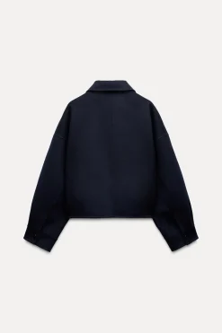 Sale CHAQUETA DOBLE FAZ MEZCLA LANA ZW COLLECTION Mujer Chaquetas / Cazadoras