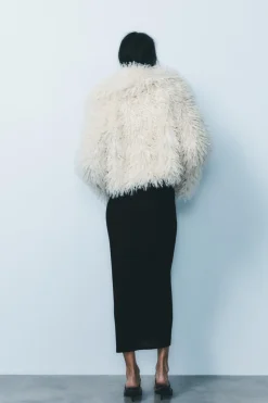 Sale CHAQUETA EFECTO PELO Mujer Chaquetas / Cazadoras