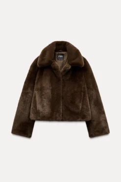 Discount CHAQUETA EFECTO PELO Mujer Chaquetas / Cazadoras