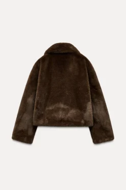 Discount CHAQUETA EFECTO PELO Mujer Chaquetas / Cazadoras