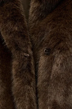 Discount CHAQUETA EFECTO PELO Mujer Chaquetas / Cazadoras