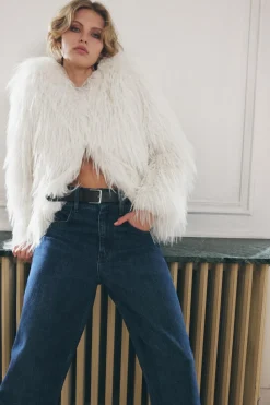 Outlet CHAQUETA EFECTO PELO ZW COLLECTION Mujer Chaquetas / Cazadoras