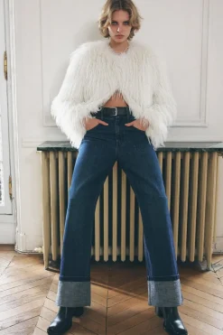 Outlet CHAQUETA EFECTO PELO ZW COLLECTION Mujer Chaquetas / Cazadoras