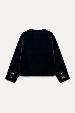 Outlet CHAQUETA EFECTO PELOZW COLLECTION Mujer Chaquetas / Cazadoras