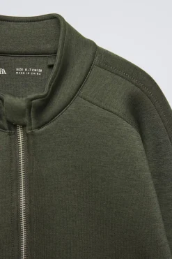 Niños ZARA 6 - 14 Años·Sudaderas|6 - 14 Años·Sudaderas<CHAQUETA EFECTO SCUBA