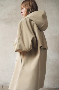 Clearance CHAQUETA ENGOMADA WATER RESISTANT ZW COLLECTION Mujer Abrigos / Anoraks|Chaquetas / Cazadoras