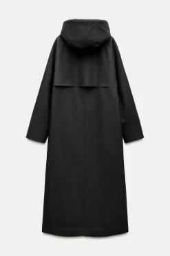 Online CHAQUETA ENGOMADA WATER RESISTANT ZW COLLECTION Mujer Abrigos / Anoraks