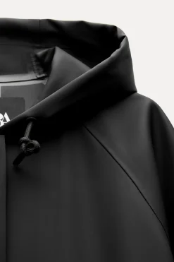 Online CHAQUETA ENGOMADA WATER RESISTANT ZW COLLECTION Mujer Abrigos / Anoraks