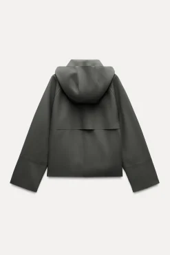 Fashion CHAQUETA ENGOMADA WATER RESISTANT ZW COLLECTION Mujer Chaquetas / Cazadoras