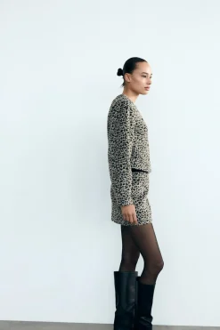 Outlet CHAQUETA ESTAMPADO ANIMAL Mujer Chaquetas / Cazadoras