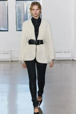 Best CHAQUETA ESTRUCTURA FLECOS ZW COLLECTION Mujer Chaquetas / Cazadoras