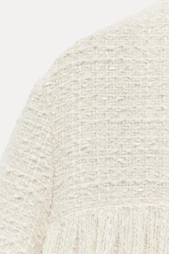 Best CHAQUETA ESTRUCTURA FLECOS ZW COLLECTION Mujer Chaquetas / Cazadoras