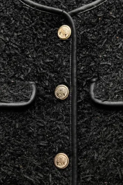 Best CHAQUETA ESTRUCTURA HILO METALIZADO Mujer Cárdigan / Jerséis|Punto