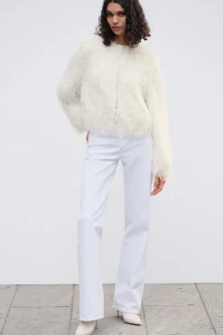 New CHAQUETA FLECOS HILO METALIZADO Mujer Chaquetas / Cazadoras