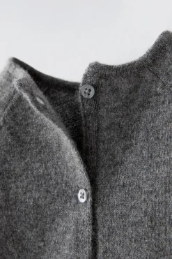 Niños ZARA 0 - 6 Meses·Punto|0 - 6 Meses·Básicos<CHAQUETA JERSEY 2 EN 1 CASHMERE