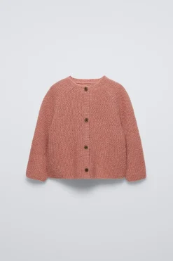 Niños ZARA 0 - 6 Meses·Punto|0 - 6 Meses·Básicos<CHAQUETA JERSEY 2 EN 1 PUNTO MOSS