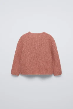 Niños ZARA 0 - 6 Meses·Punto|0 - 6 Meses·Básicos<CHAQUETA JERSEY 2 EN 1 PUNTO MOSS