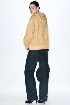 Clearance CHAQUETA LAVADA CREMALLERA Mujer Sudaderas / Joggers