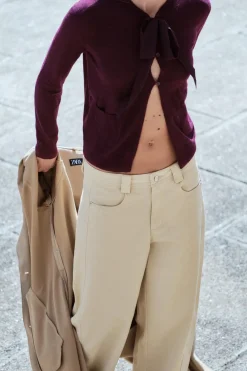 Hot CHAQUETA LAZADA CON LANA Y ALPACA Mujer Cárdigan / Jerséis|Punto