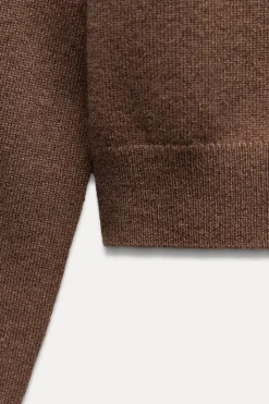 Fashion CHAQUETA LISA 100% CASHMERE Mujer Cárdigan / Jerséis|Punto