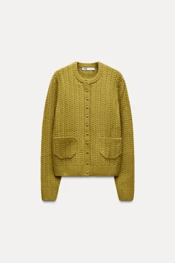 Best CHAQUETA OCHOS 100% LANA Mujer Cárdigan / Jerséis|Punto