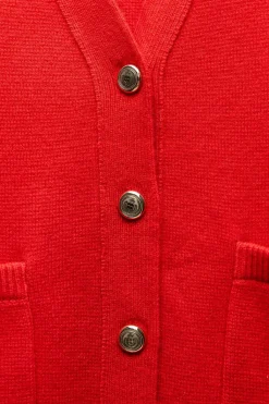 Clearance CHAQUETA OVERSIZE 100% LANA Mujer Cárdigan / Jerséis|Punto