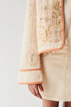 Niños ZARA 6 - 14 Años·Abrigos<CHAQUETA PATCHWORK BORDADOS