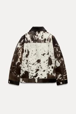 Fashion CHAQUETA PIEL 100% ZW COLLECTION Mujer Chaquetas / Cazadoras