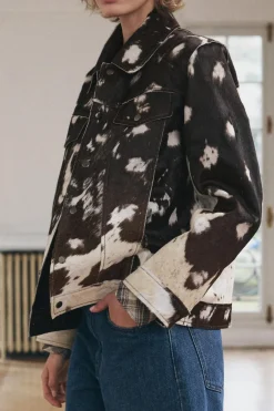 Fashion CHAQUETA PIEL 100% ZW COLLECTION Mujer Chaquetas / Cazadoras