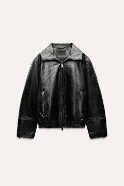 Best CHAQUETA PIEL 100% ZW COLLECTION Mujer Chaquetas / Cazadoras