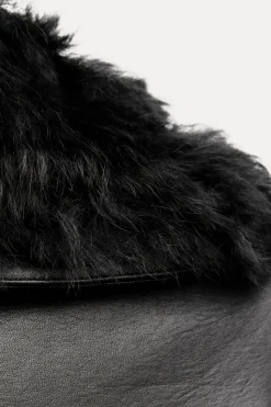 Fashion CHAQUETA PIEL 100% ZW COLLECTION Mujer Chaquetas / Cazadoras