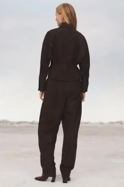 New CHAQUETA PIEL ANTE LIMITED EDITION Mujer Chaquetas / Cazadoras