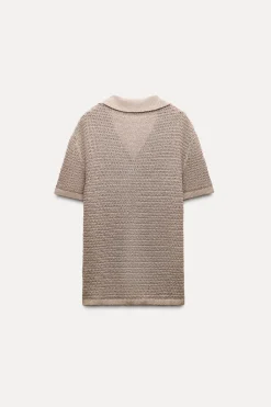 Sale CHAQUETA POLO OVERSIZE PUNTO Mujer Cárdigan / Jerséis|Punto