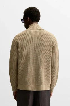 Hot CHAQUETA PUNTO ACABADOS REVÉS Hombre Jerséis / Chaquetas